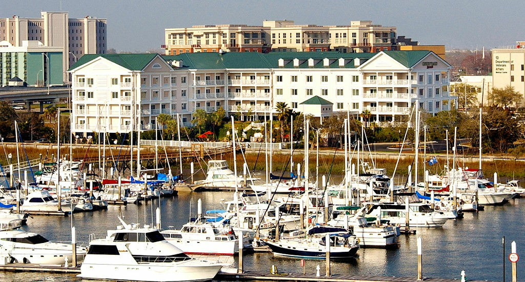 Courtyard Charleston Waterfront Hotel Luaran gambar
